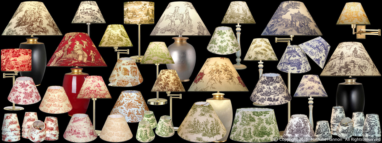 Lampshades Toile