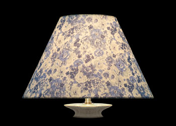 Lampshades Tiny Florals - Blue