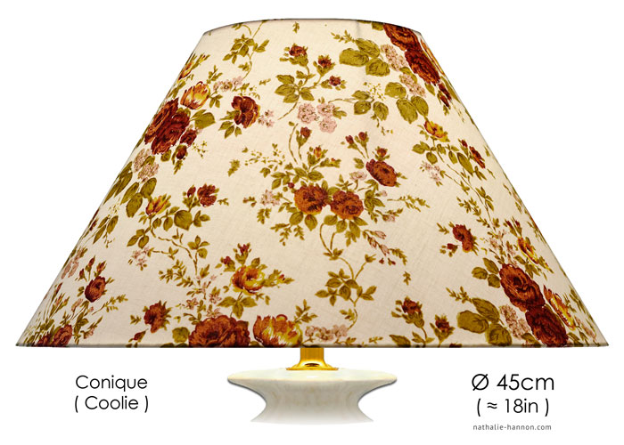 Lampshade Fleurs Anciennes