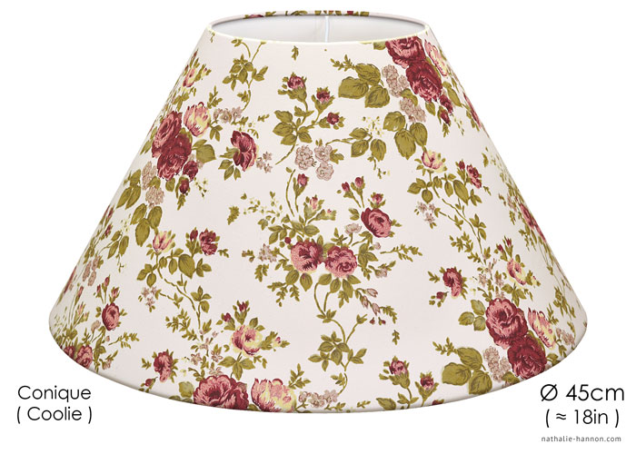 Lampshade Fleurs Anciennes