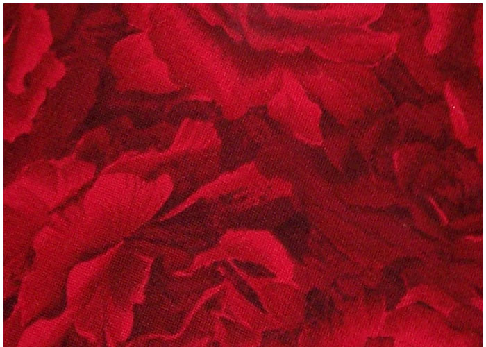 Abat-jour Roses - Rouge Rubis