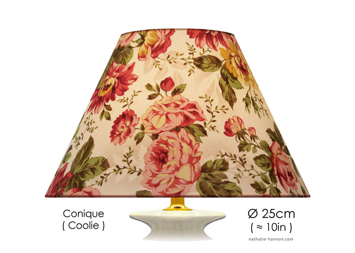 Lampshade English Roses