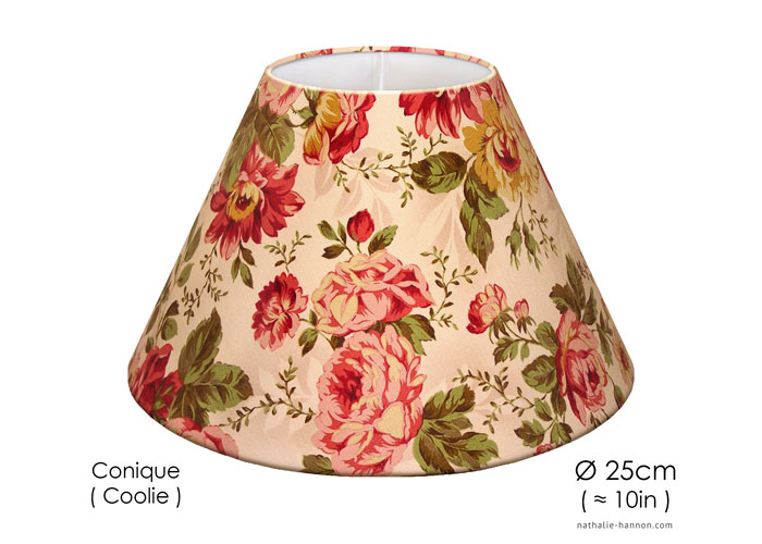 Lampshade English Roses