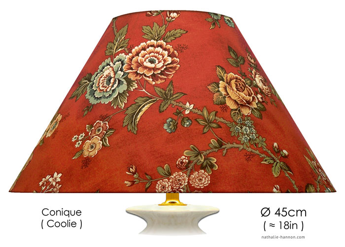 Lampshade Floral Art