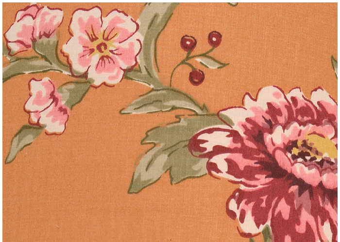 Abat-jour Antique Florals - Orange