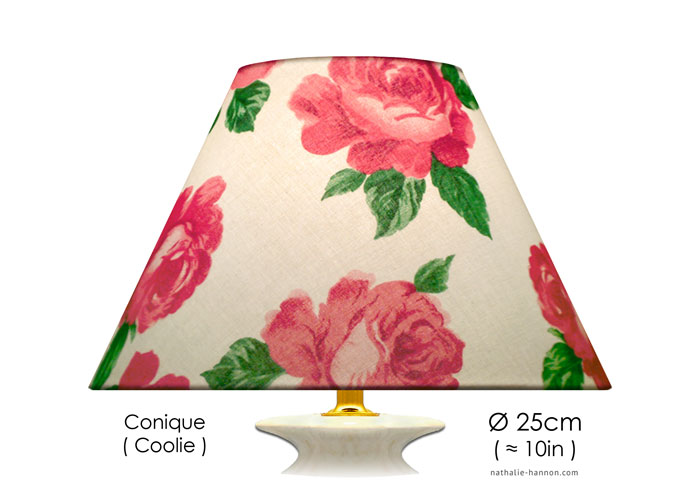 Lampshade La Rose - Fushia