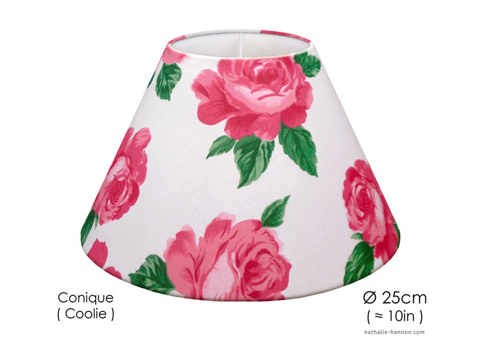 Lampshade La Rose - Fushia