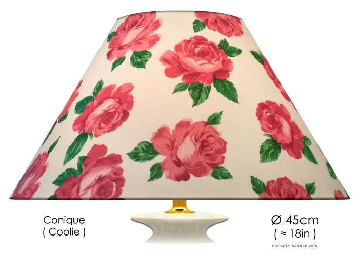 Lampshade La Rose - Fushia