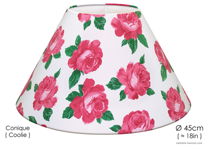 Lampshade La Rose - Fushia