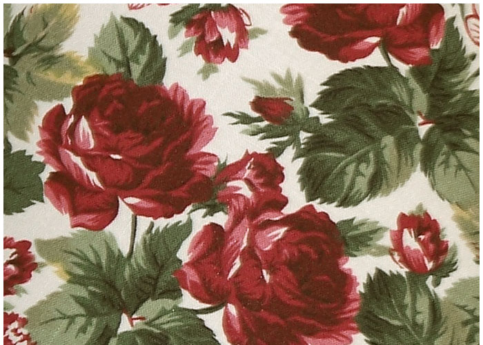 Abat-jour Roses - Burgundy Red