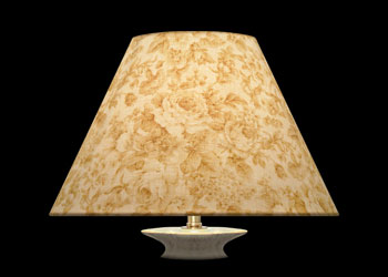 Lampshades Floral Beige et Ivoire