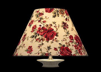 Lampshades Dark Florals