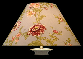 Lampshades Antique Florals - Blue