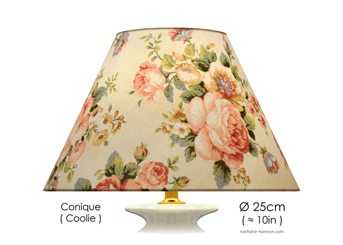 Lampshade Bouquet - Rose