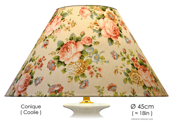 Lampshade Bouquet - Rose