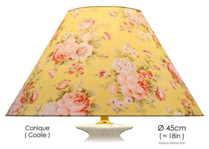 Lampshade Bouquet - Jaune