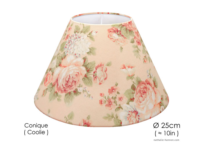 Lampshade Bouquet - Rose Pêche