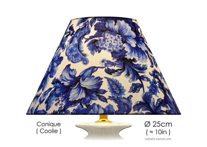 Lampshade Blue Florals