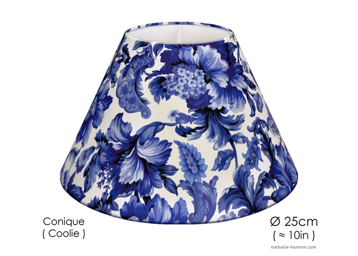 Lampshade Blue Florals