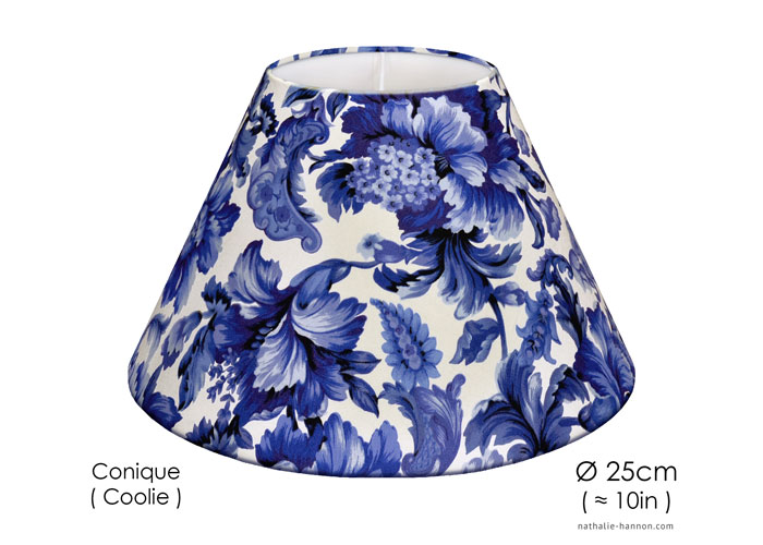 Abat-jour Blue Florals