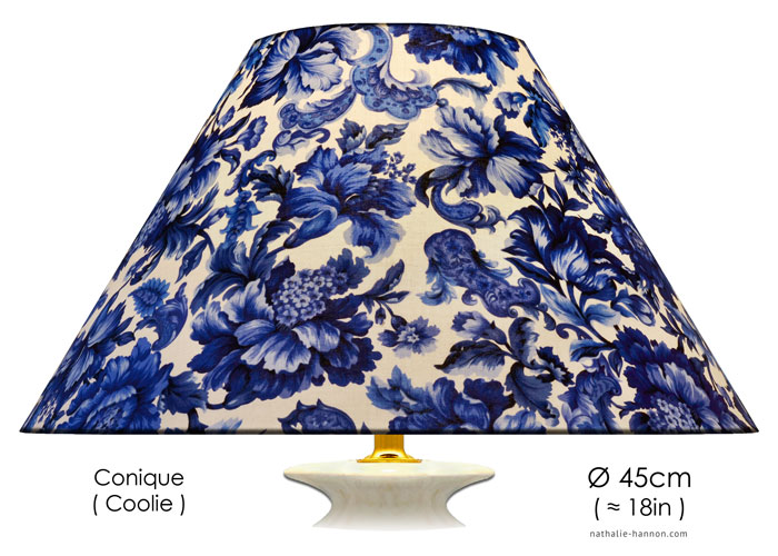 Abat-jour Blue Florals