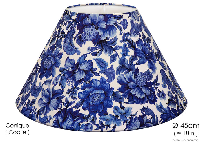 Lampshade Blue Florals