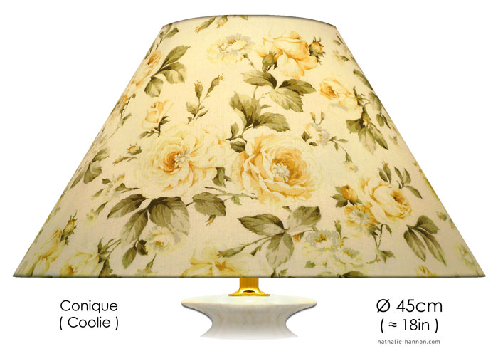 Abat-jour Spring Florals - Yellow