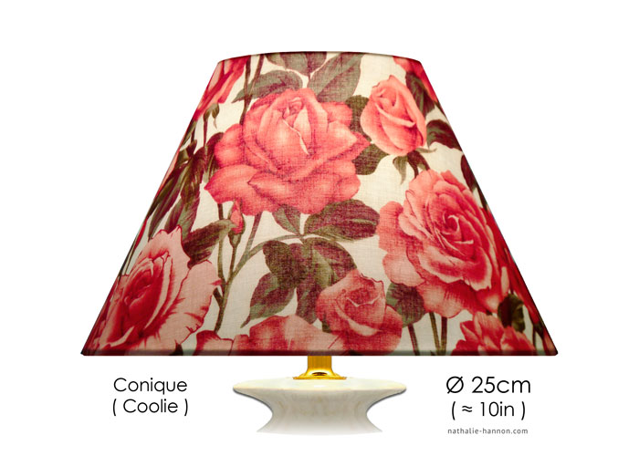 Lampshade Just Roses