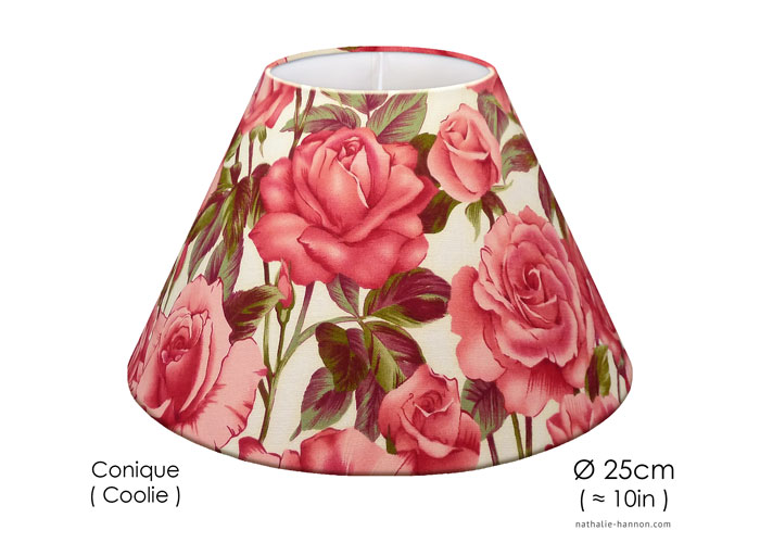 Lampshade Just Roses