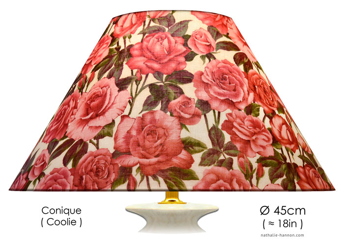 Lampshade Just Roses