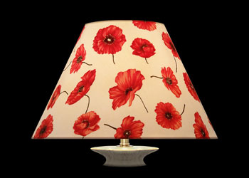 Lampshades Coquelicot