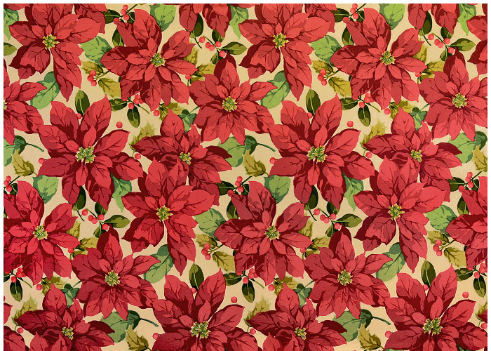 Lampshade Poinsettias