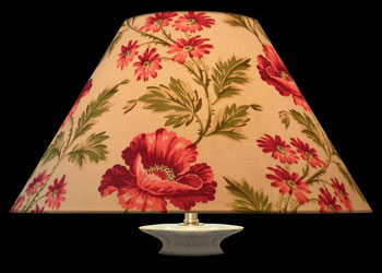 Lampshades Floral - Beige Corail