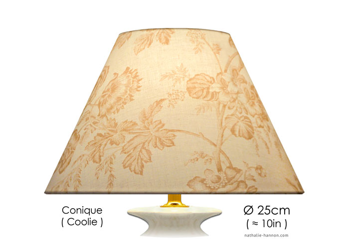 Lampshade Neutral Florals