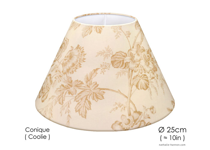 Lampshade Neutral Florals