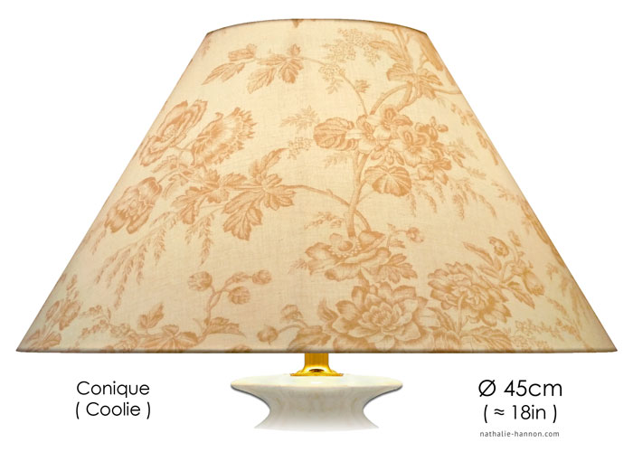 Lampshade Neutral Florals