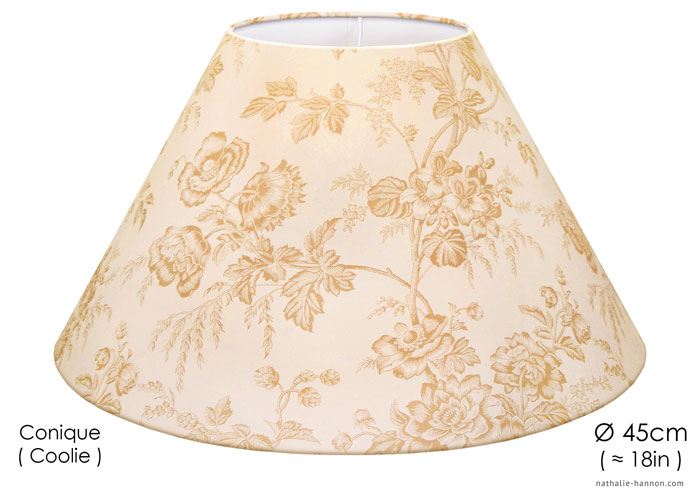 Lampshade Neutral Florals