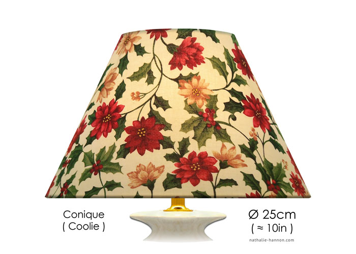 Lampshade Holiday Florals