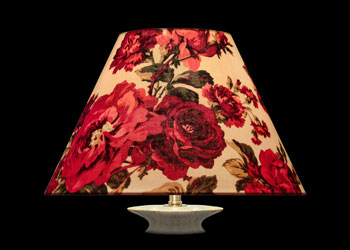 Lampshades Winter Roses