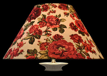 Lampshades Winter Roses