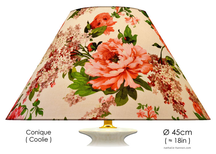 Lampshade Floral Garden