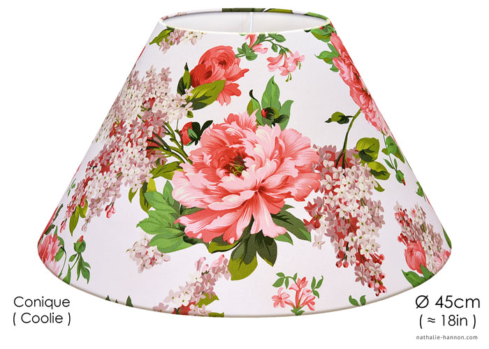 Lampshade Floral Garden