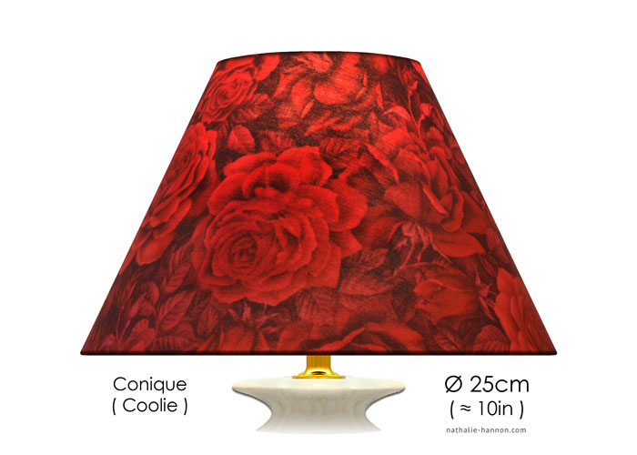 Lampshade Les Roses