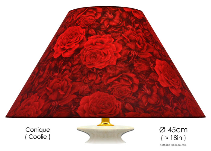 Lampshade Les Roses