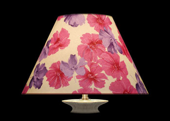 Lampshades Floral Pinks