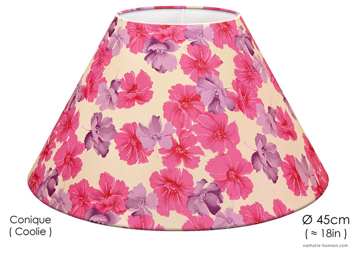 Abat-jour Floral Pinks