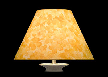 Lampshades Golden Florals