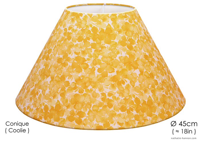 Lampshade Golden Florals