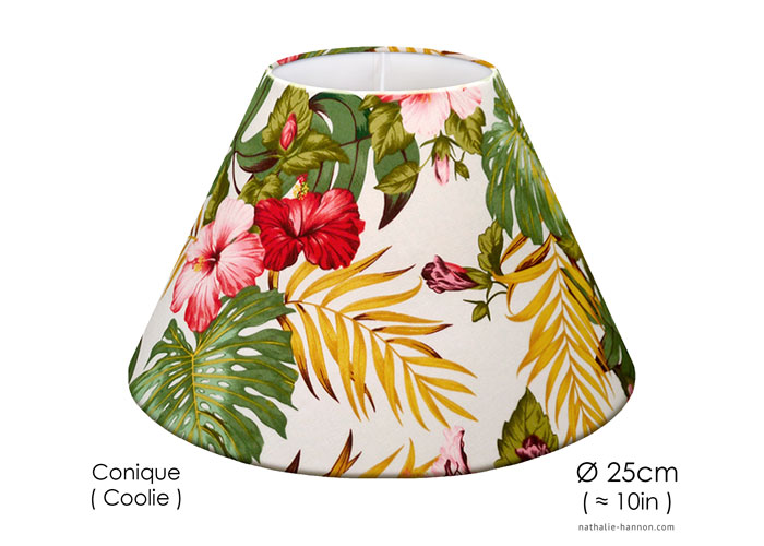 Lampshade Tropical Florals