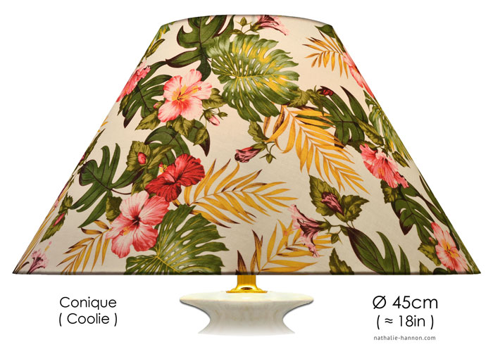 Abat-jour Tropical Florals